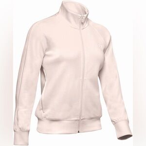 Women UA Under Armour Pale Pink Track Jacket Small